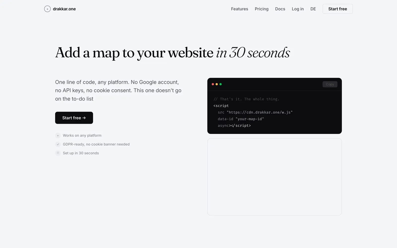 Drakkar Maps — drakkar.one — live