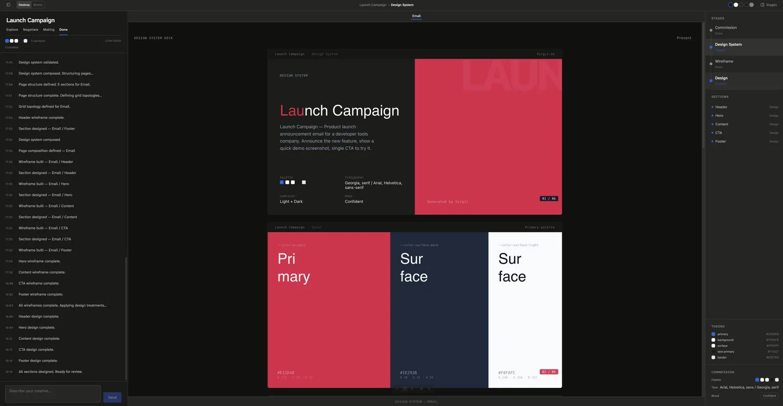 Virgil — Virgil — generated design system